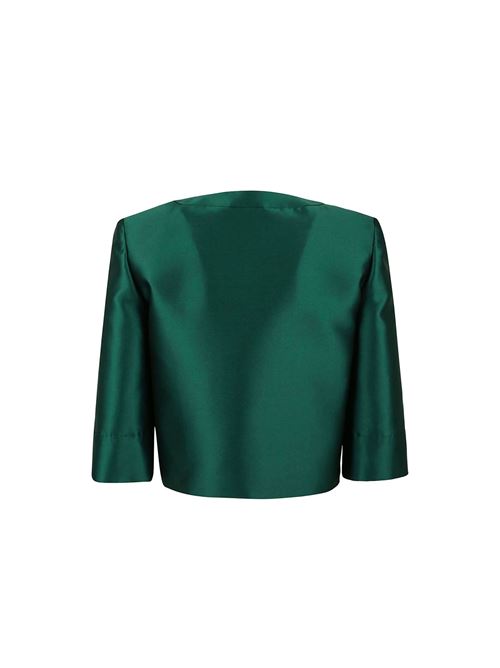 Giacca Donna verde senza colletto ALBERTA FERRETTI | A052266250389